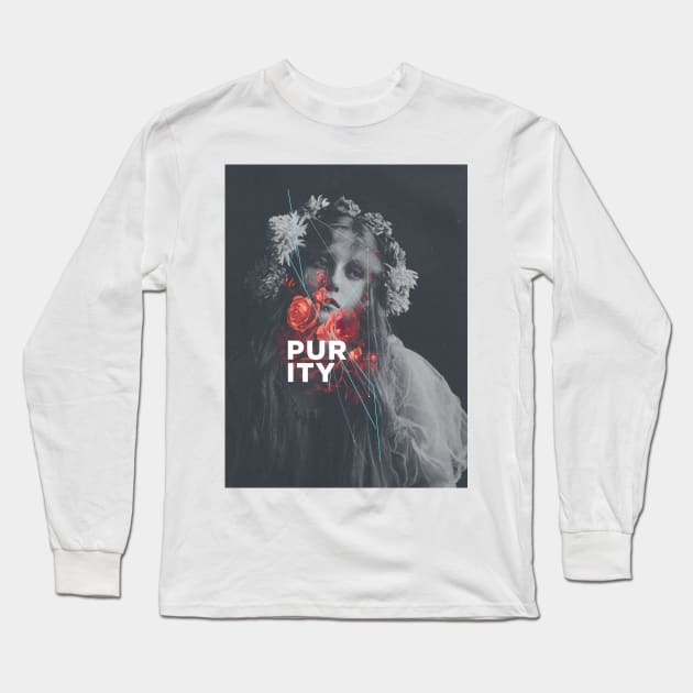 Purity Long Sleeve T-Shirt by FrankMoth